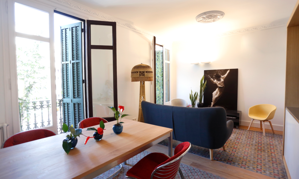 comedor-salon Comedor visto desde el lado derecho.